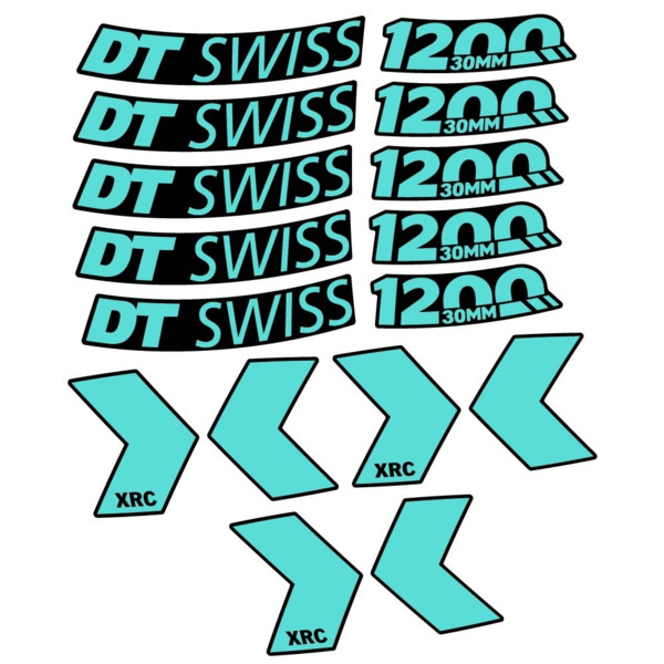 DT Swiss XRC 1200 30 Pegatinas en vinilo adhesivo Llanta MTB (22)