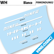 Mondraker Dune XR pegatinas vinilo adhesivo