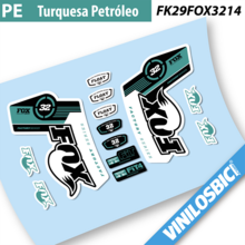 FOX 32 Pegatinas en vinilo adhesivo horquilla