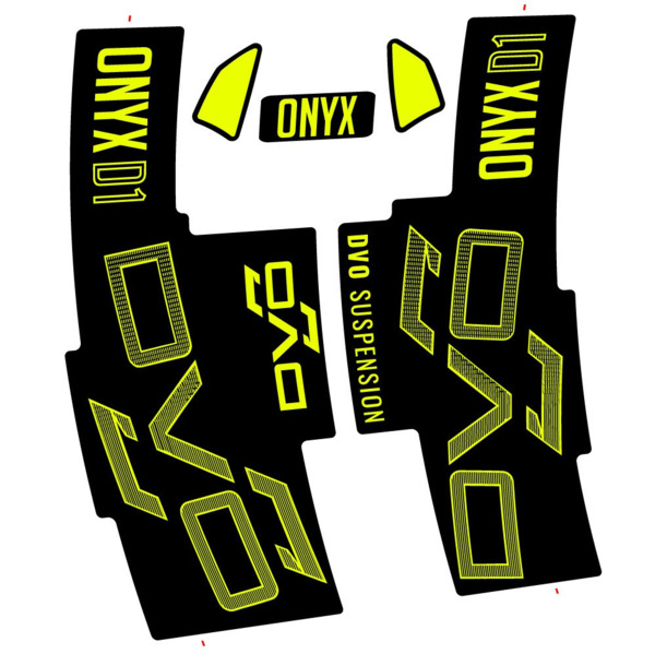 DVO Onyx D1 2024 Pegatinas en vinilo adhesivo Horquilla (2)