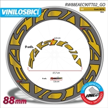 Easton 88mm pegatinas vinilo adhesivo