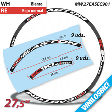 Easton EC90 Aero 27 vinilos adhesivos