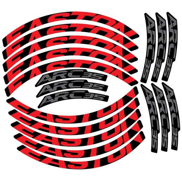 Easton ARC35 Pegatinas en vinilo adhesivo Llanta MTB (19)