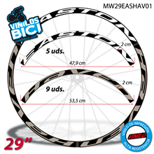 Easton Haven vinilos adhesivos llanta 29"