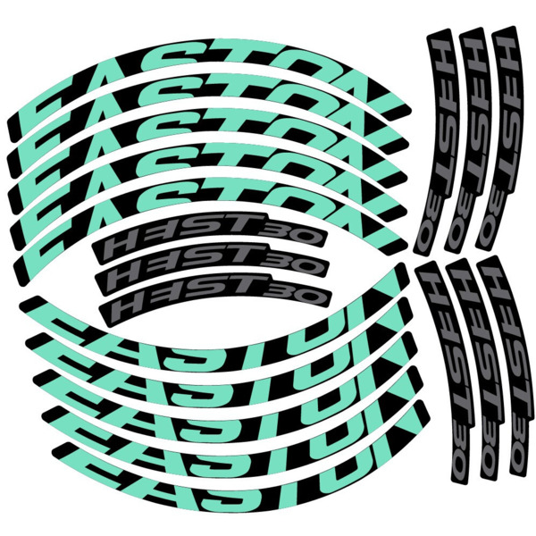 Easton Heist 30 Pegatinas en vinilo adhesivo Llanta MTB (9)