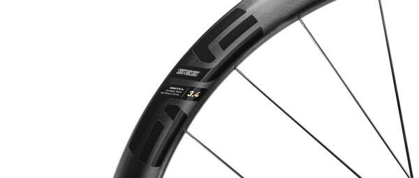 Enve SES 3.4 Disc Carbon 40 mm Pegatinas en vinilo adhesivo Llanta Carretera