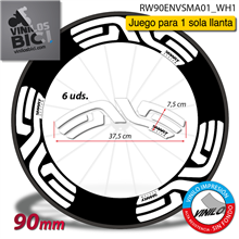 Enve Smart System vinilos adhesivos llanta perfil 90mm