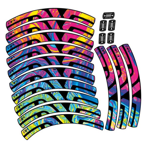 Enve AM Pegatinas en vinilo adhesivo Llanta MTB (17)