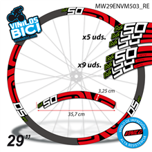 Enve M50 Vinilos adhesivos llanta 29"