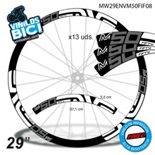 Enve M50 Fifty 29" vinilos
