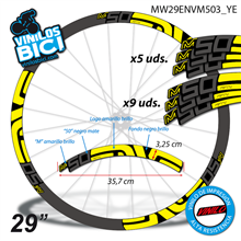 Enve M50 Vinilos adhesivos llanta 29"