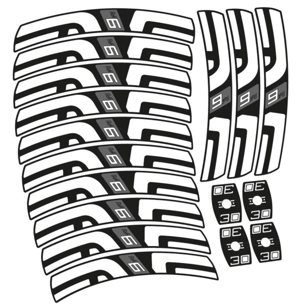 Enve M6 M630 2018-2020 Pegatinas en vinilo adhesivo Llanta MTB (6)