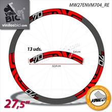Enve M70 27,5 pegatinas vinilo adhesivo