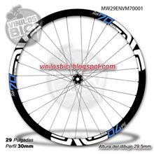 Enve M70 29 Adhesivos