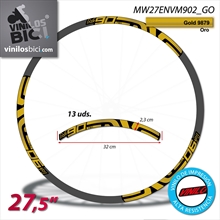 Enve M90 TEN, pegatinas vinilo adhesivo llantas 27,5"