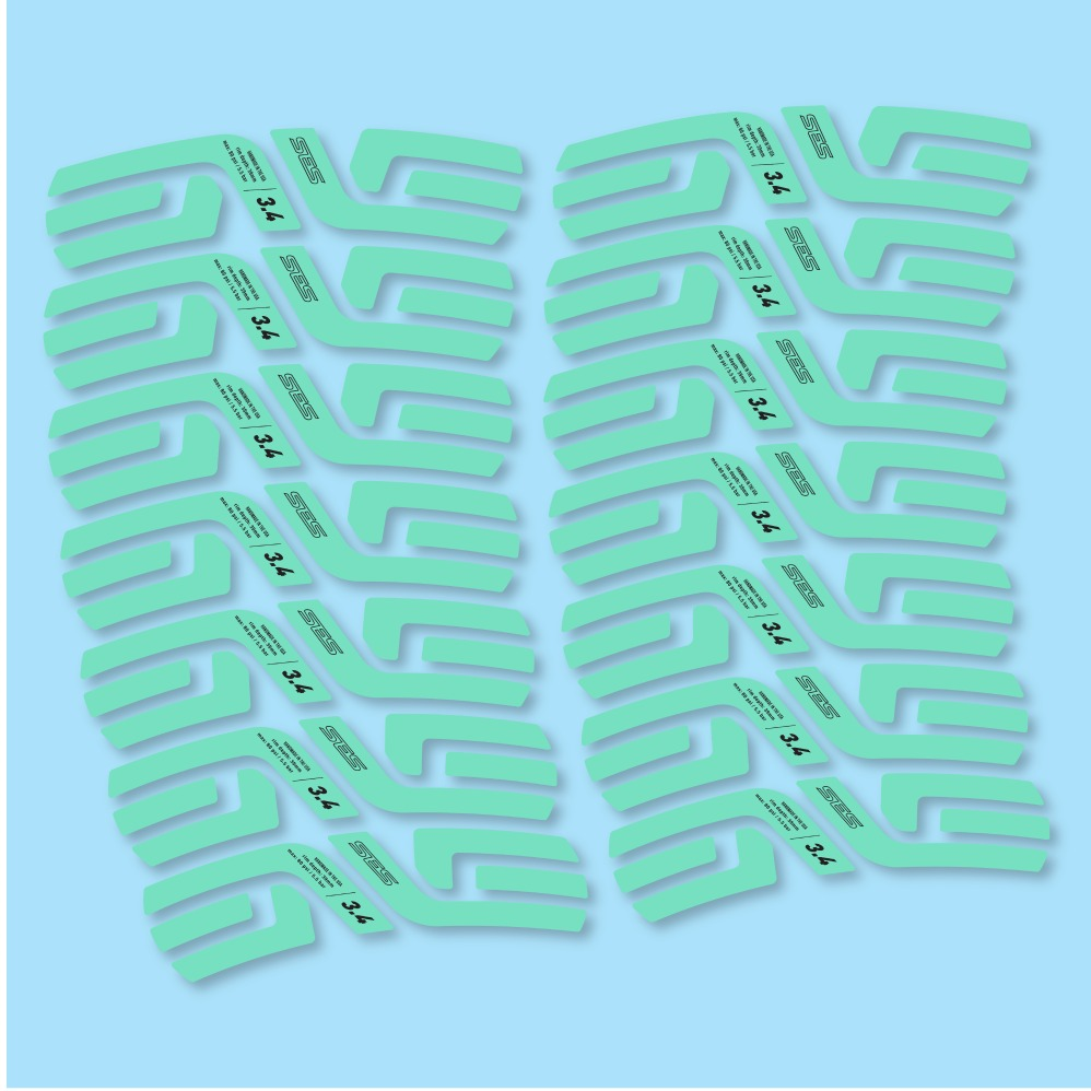 Enve SES 3.4 Disc Carbon Perfil 40 mm Pegatinas en vinilo adhesivo Llanta Carretera (9)