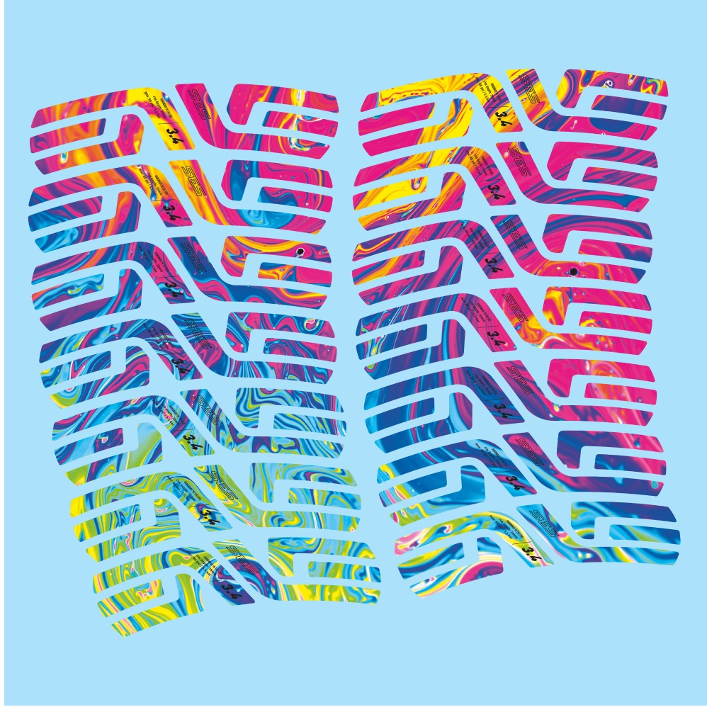 Enve SES 3.4 Disc Carbon Perfil 40 mm Pegatinas en vinilo adhesivo Llanta Carretera (17)