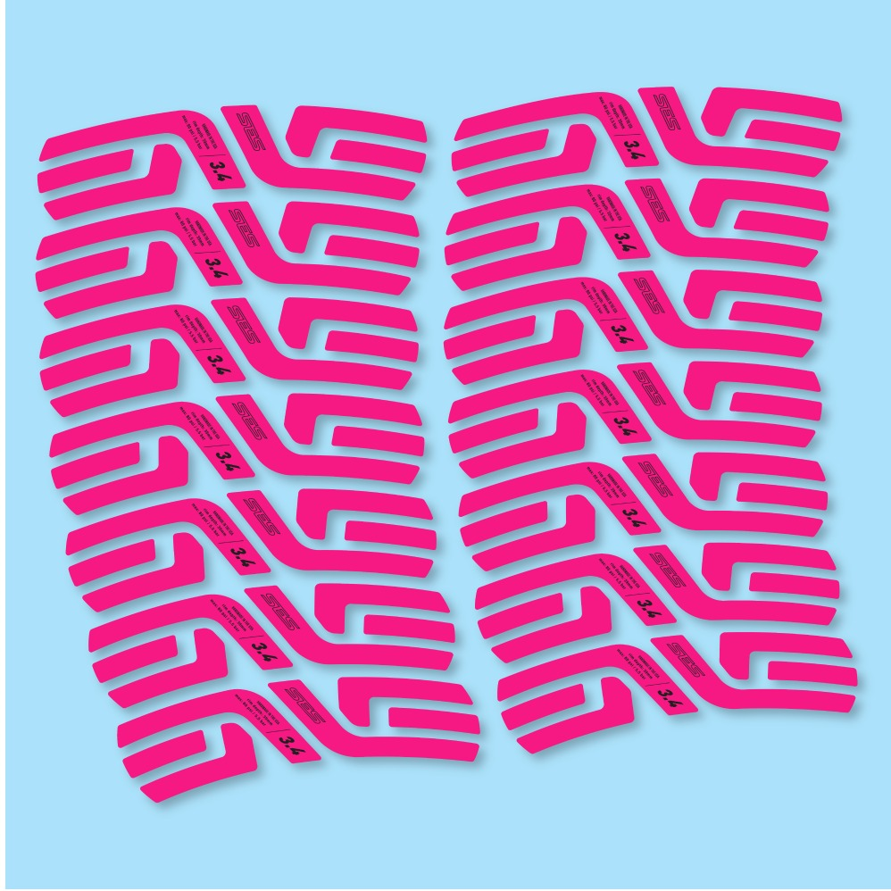 Enve SES 3.4 Disc Carbon Perfil 40 mm Pegatinas en vinilo adhesivo Llanta Carretera (21)