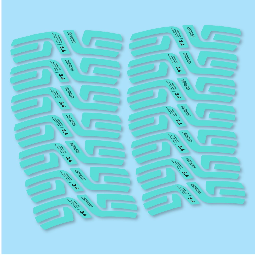 Enve SES 3.4 Disc Carbon Perfil 40 mm Pegatinas en vinilo adhesivo Llanta Carretera (22)