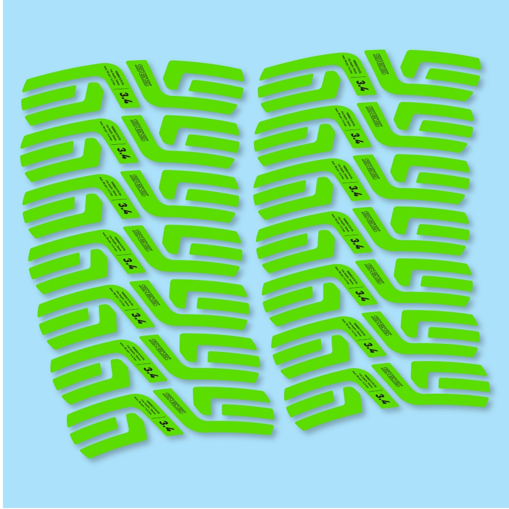 Enve SES 3.4 Disc Carbon Perfil 40 mm Pegatinas en vinilo adhesivo Llanta Carretera (24)