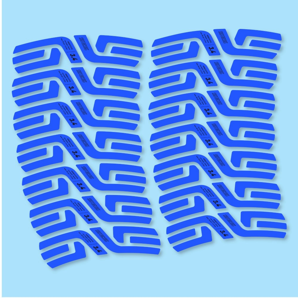 Enve SES 3.4 Disc Carbon Perfil 40 mm Pegatinas en vinilo adhesivo Llanta Carretera (1)