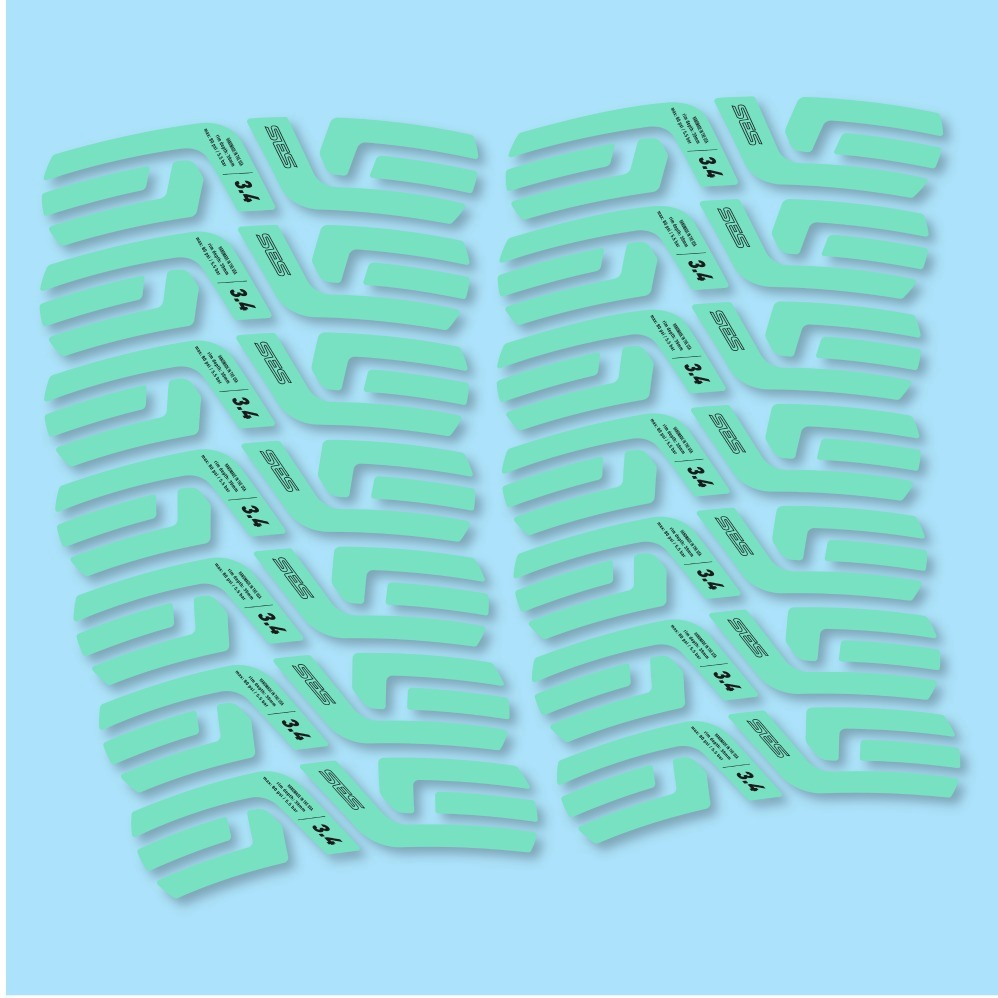 Enve SES 3.4 Disc Carbon Perfil 40 mm Pegatinas en vinilo adhesivo Llanta Carretera (1)