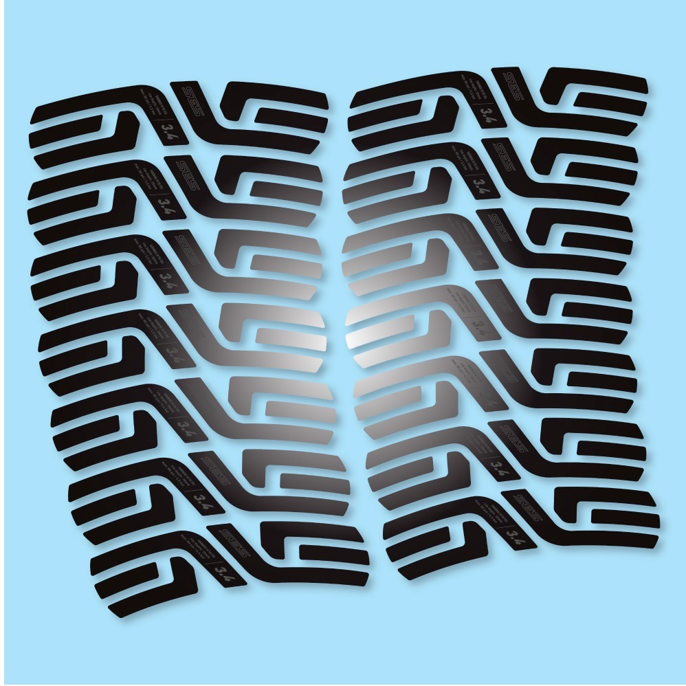 Enve SES 3.4 Disc Carbon Perfil 40 mm Pegatinas en vinilo adhesivo Llanta Carretera (1)