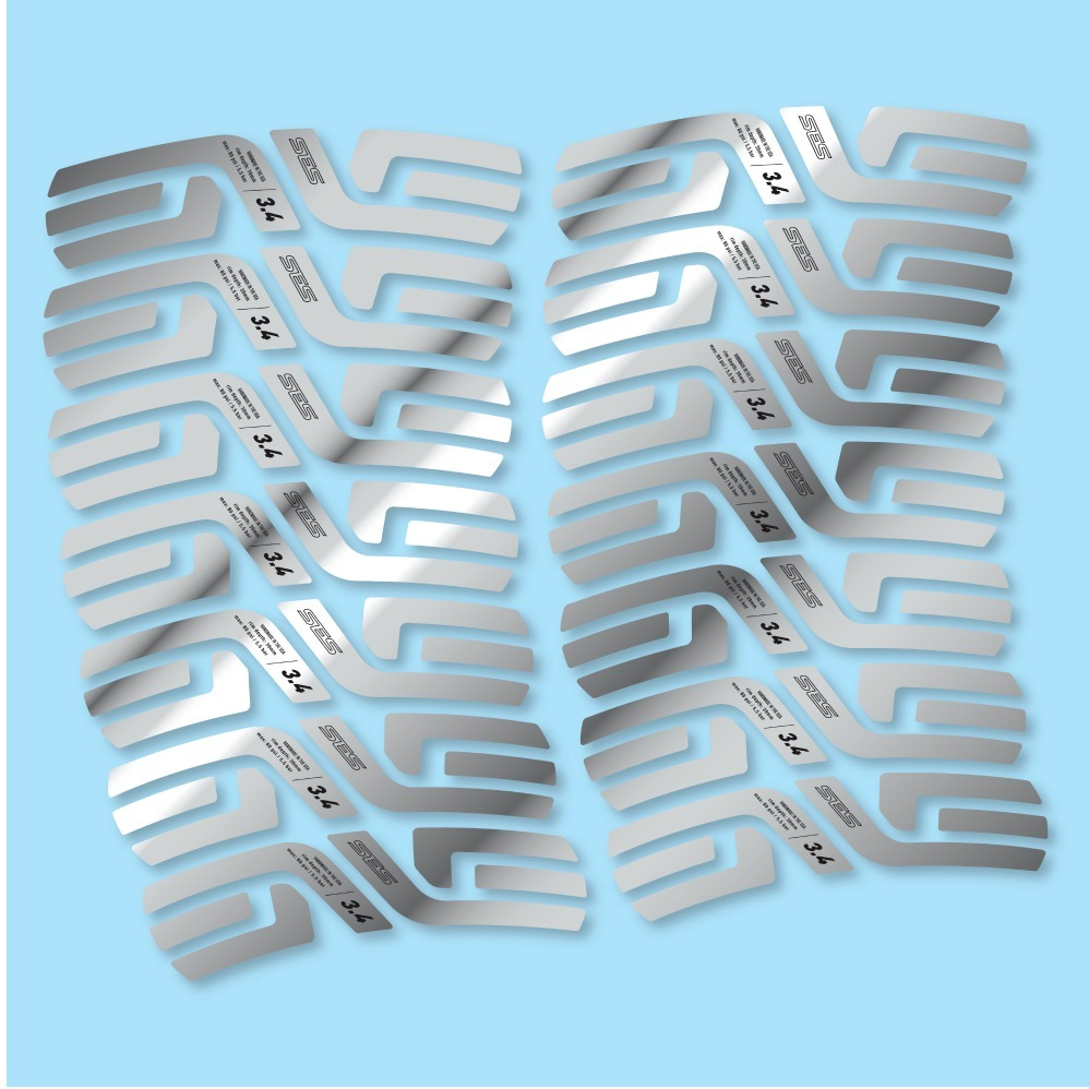 Enve SES 3.4 Disc Carbon Perfil 40 mm Pegatinas en vinilo adhesivo Llanta Carretera (1)