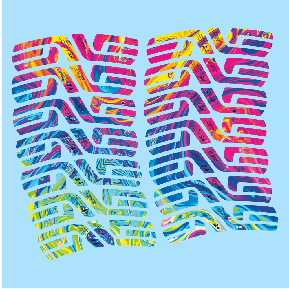 Enve SES 3.4 Disc Carbon Perfil 40 mm Pegatinas en vinilo adhesivo Llanta Carretera (1)