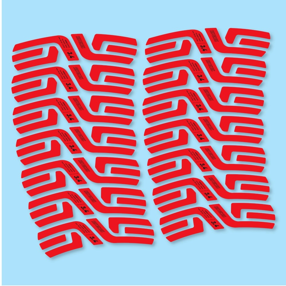 Enve SES 3.4 Disc Carbon Perfil 40 mm Pegatinas en vinilo adhesivo Llanta Carretera (1)