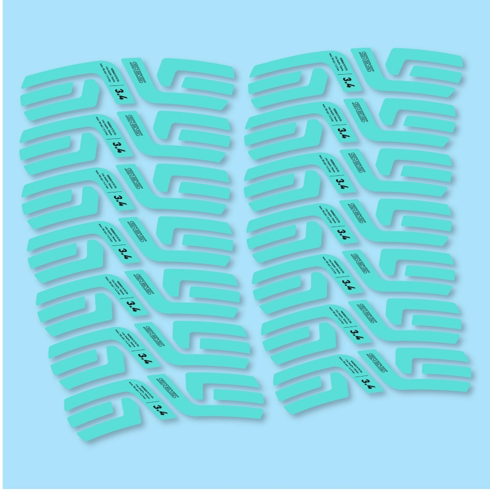 Enve SES 3.4 Disc Carbon Perfil 40 mm Pegatinas en vinilo adhesivo Llanta Carretera (1)