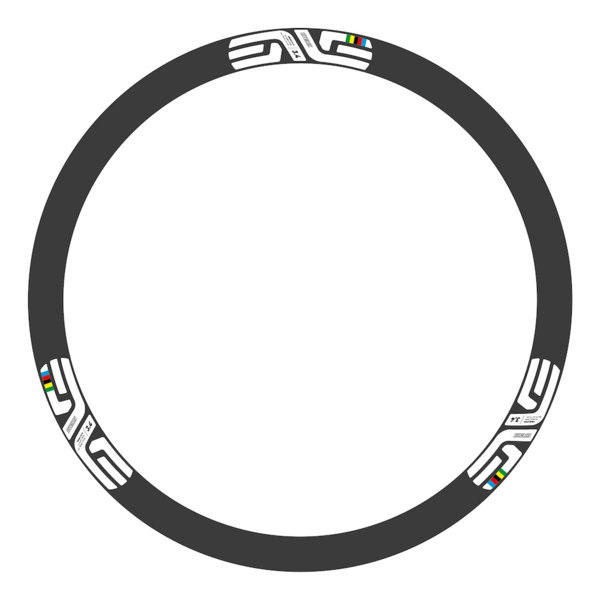 Enve SES 3.4 World Cup Uci Pegatinas en vinilo adhesivo Llantas Carretera perfil 41mm Freno disco (25)