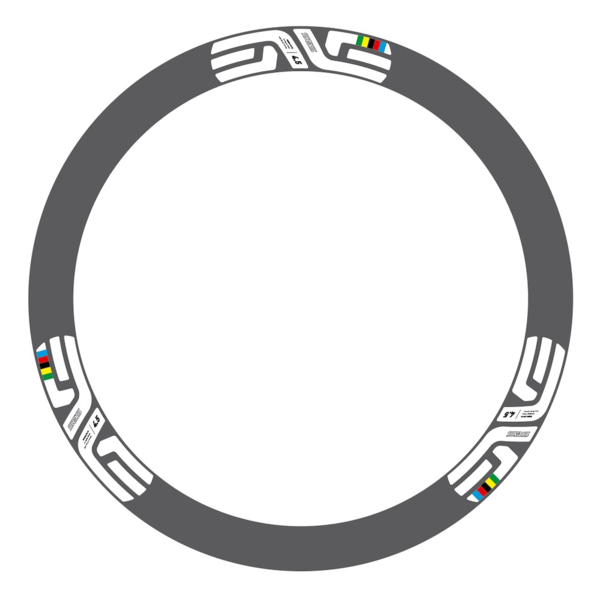 Enve SES 4.5 World Cup Uci Pegatinas en vinilo adhesivo Llantas Carretera perfil 52mm Freno disco (25)