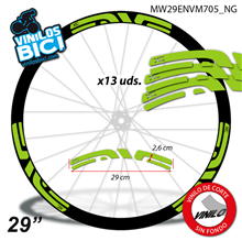 Enve vinilos adhesivos llanta 29"