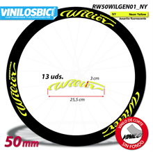 Wilier pegatinas en vinilo adhesivo para llantas