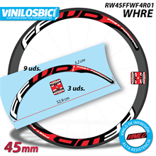 FastForward F4R vinilos llantas perfil 40mm