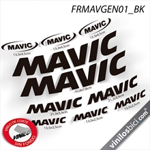 Mavic vinilos adhesivos para cuadro