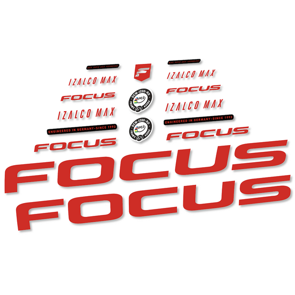 Focus Izalco Max 9.7 (vinilo de corte sin fondo) Pegatinas en vinilo adhesivo Cuadro