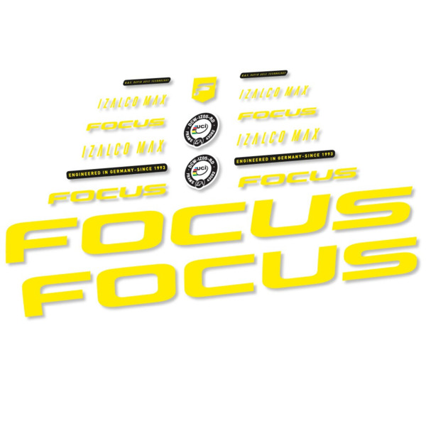Focus Izalco Max 9.7 (vinilo de corte sin fondo) Pegatinas en vinilo adhesivo Cuadro (3)