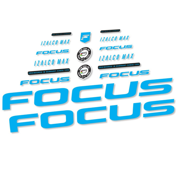 Focus Izalco Max 9.7 (vinilo de corte sin fondo) Pegatinas en vinilo adhesivo Cuadro (4)
