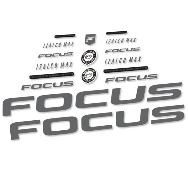 Focus Izalco Max 9.7 (vinilo de corte sin fondo) Pegatinas en vinilo adhesivo Cuadro (7)