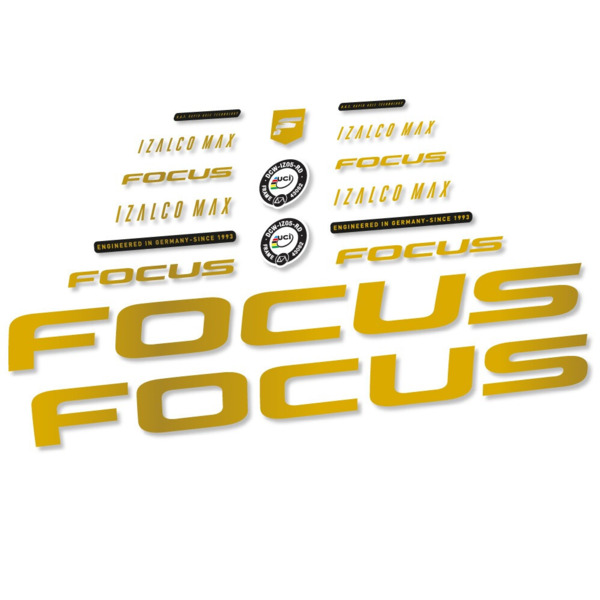 Focus Izalco Max 9.7 (vinilo de corte sin fondo) Pegatinas en vinilo adhesivo Cuadro (13)