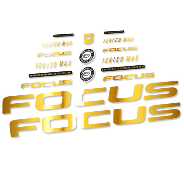 Focus Izalco Max 9.7 (vinilo de corte sin fondo) Pegatinas en vinilo adhesivo Cuadro (14)