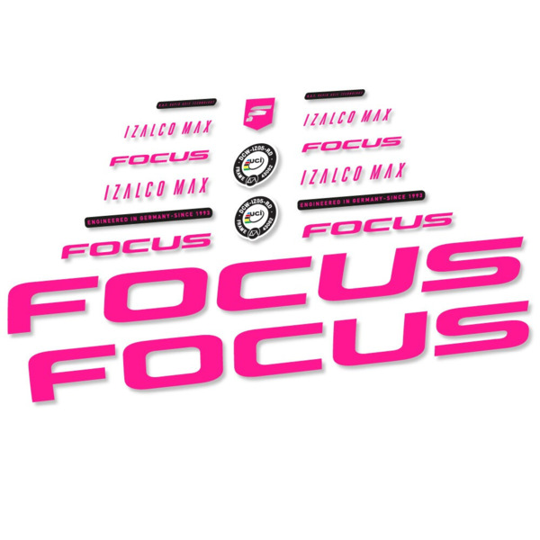Focus Izalco Max 9.7 (vinilo de corte sin fondo) Pegatinas en vinilo adhesivo Cuadro (20)