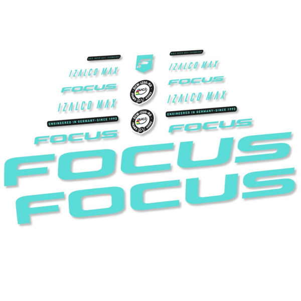 Focus Izalco Max 9.7 (vinilo de corte sin fondo) Pegatinas en vinilo adhesivo Cuadro (22)
