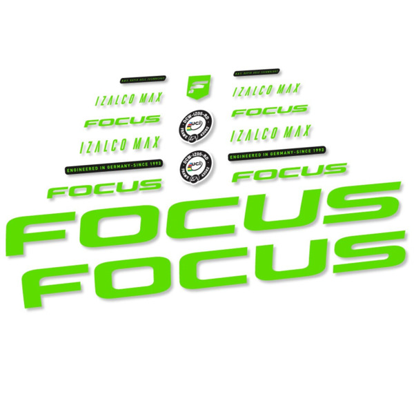 Focus Izalco Max 9.7 (vinilo de corte sin fondo) Pegatinas en vinilo adhesivo Cuadro (24)