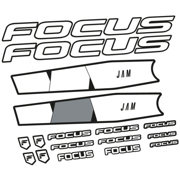 Focus Jam 6.8 2021 Pegatinas en vinilo adhesivo Cuadro (1)