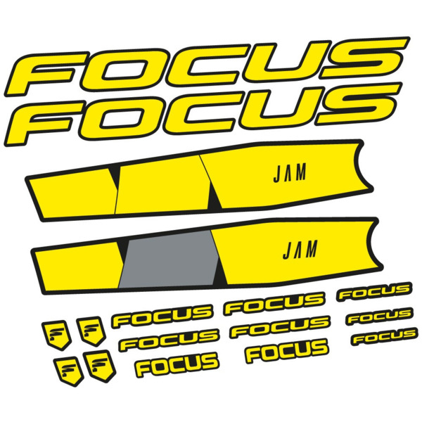 Focus Jam 6.8 2021 Pegatinas en vinilo adhesivo Cuadro (3)