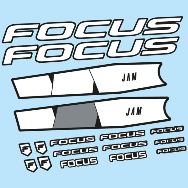 Focus Jam 6.8 2021 Pegatinas en vinilo adhesivo Cuadro (6)