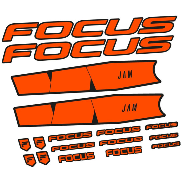 Focus Jam 6.8 2021 Pegatinas en vinilo adhesivo Cuadro (10)